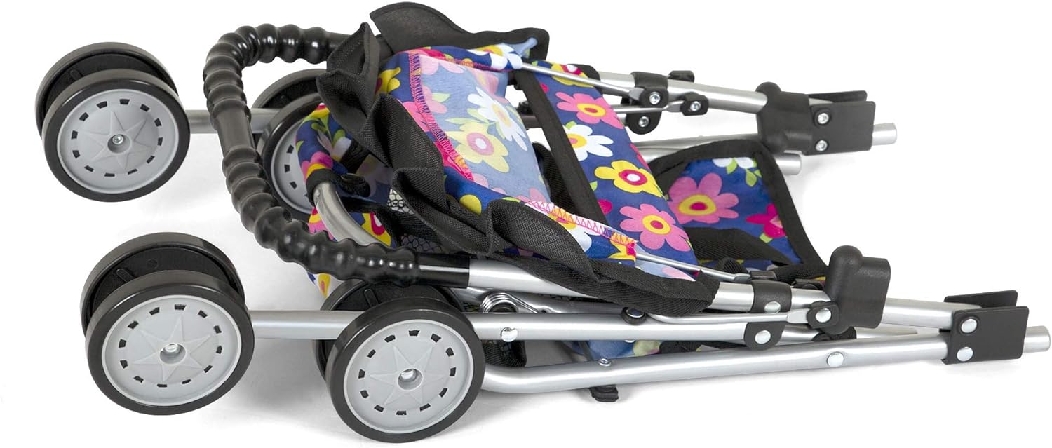 fash n kolor Exquisite Buggy My First Baby Doll Stroller with Flower ZUGATI