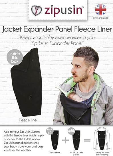 Zip Us In Maternity Jacket Expander Panel Coat Extender to extend your own jacket during pregnancy and to wear with a baby carrier