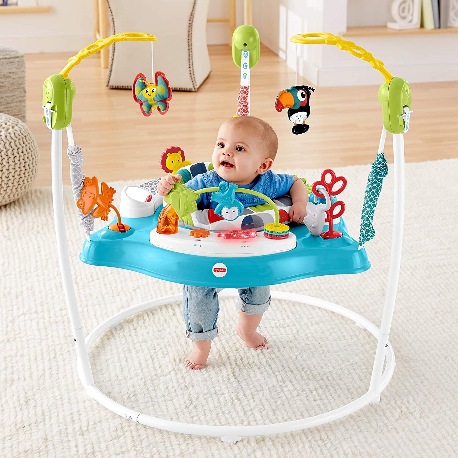 Fisher price color cheap climbers jumperoo