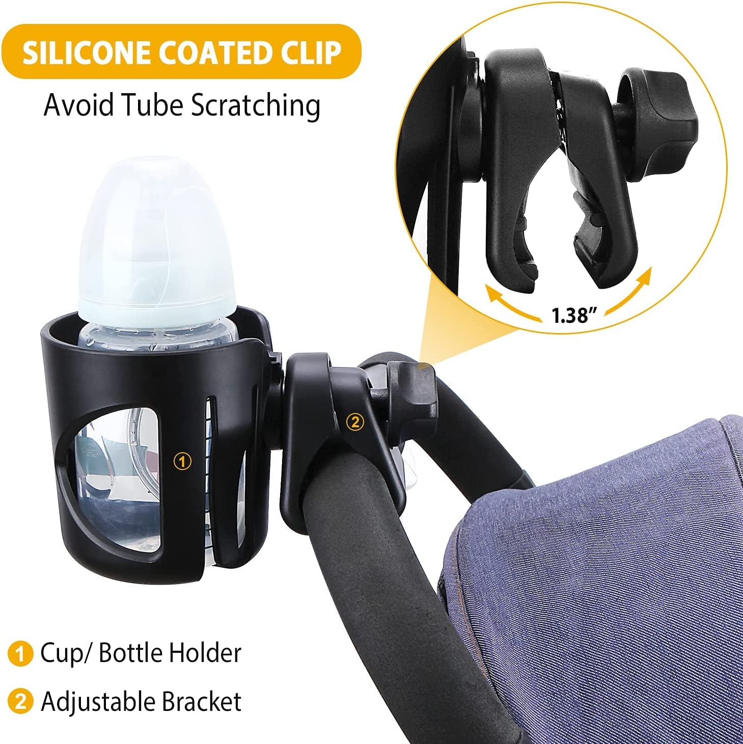 Baby jogger 2024 cup holder