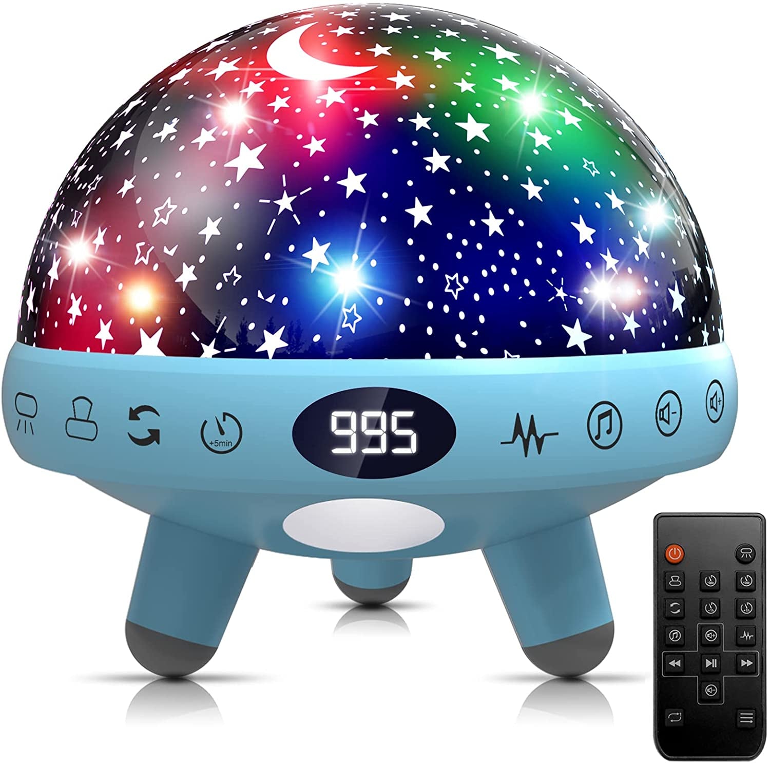 Children's star projector night shop light