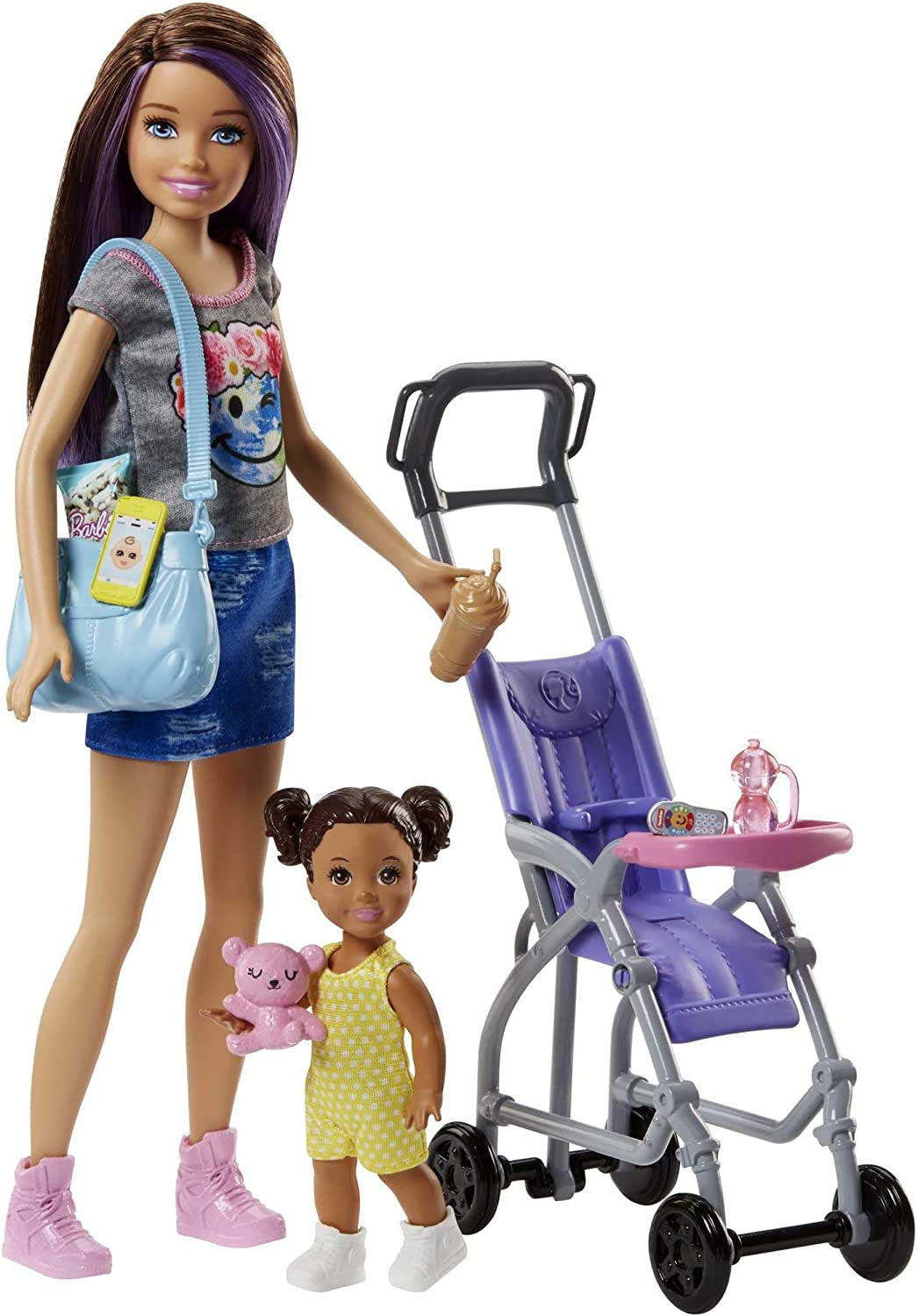 Barbie skipper babysitting potty training sales playset