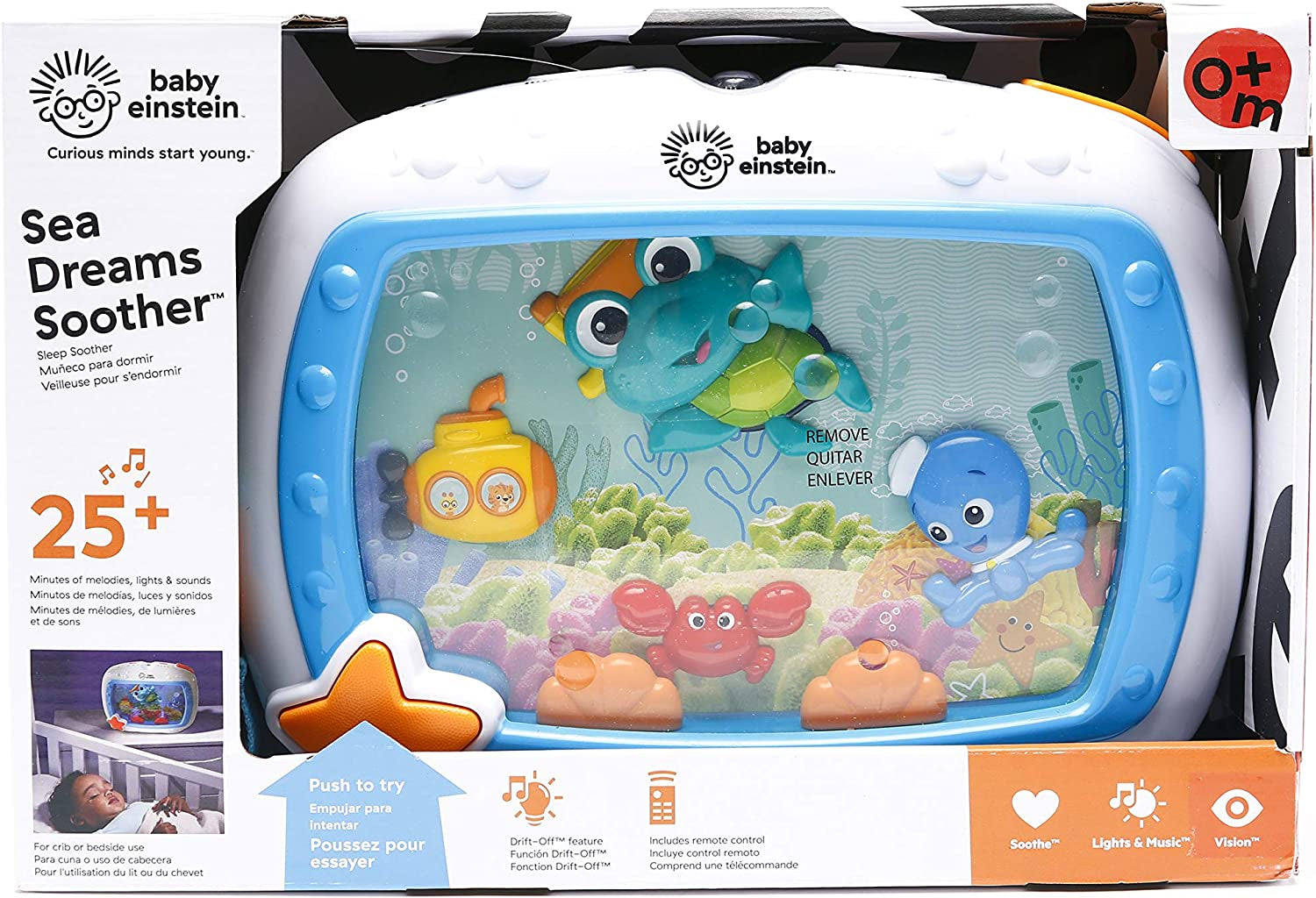 Baby einstein sea sales dreams soother remote