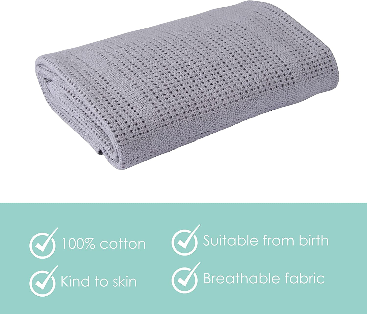 Cotton store cot blanket