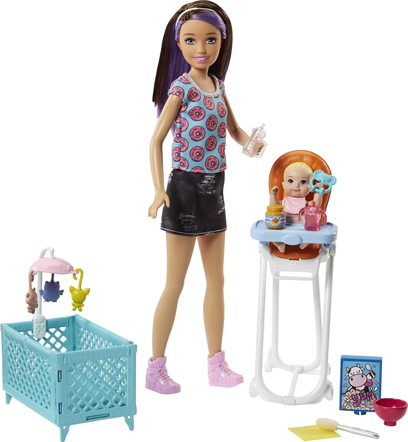 Barbie skipper babysitting potty cheap training playset