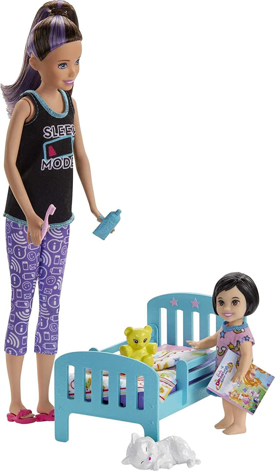 Barbie Skipper Babysitters Doll and Playset ZUGATI